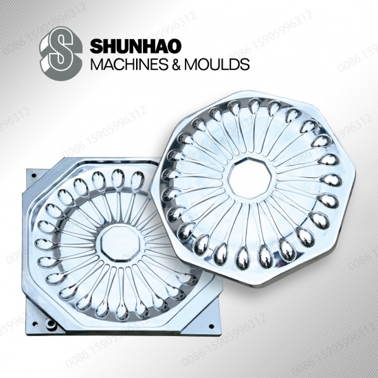 High production Melamine Spoon Molds With Hard Chrome And 718H Steel