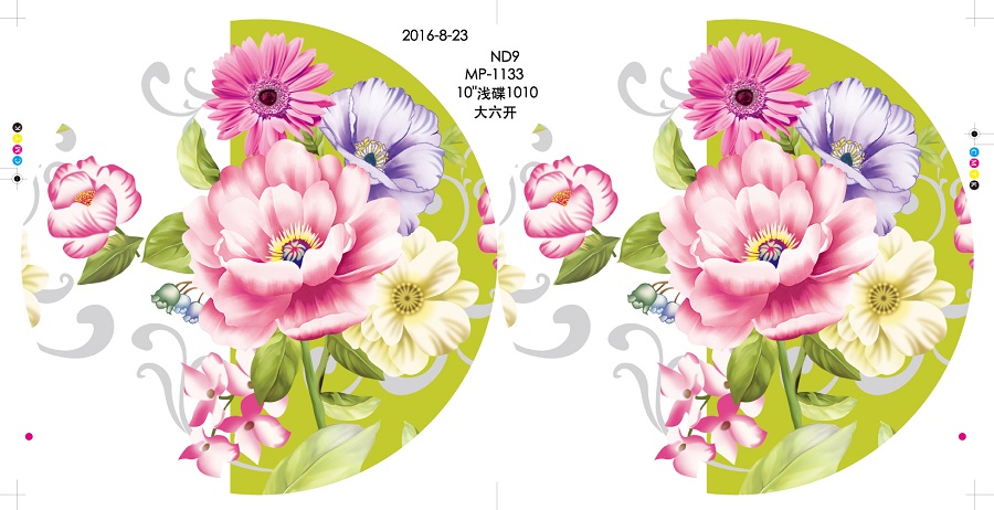 Melamine Dinnerware Decal Paper From China