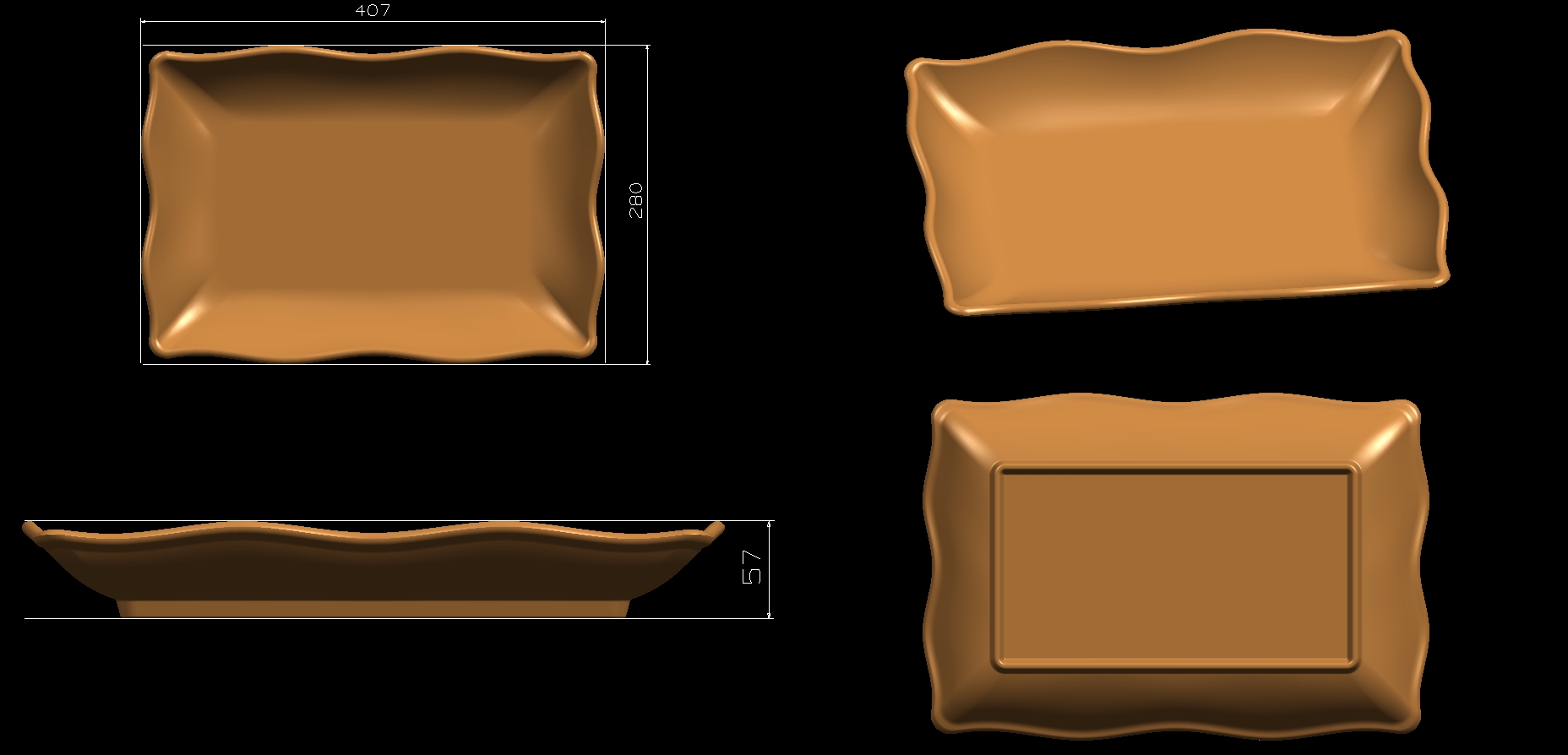 Melamine Matt Finish MOLD