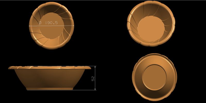 Melamine Compression Mould