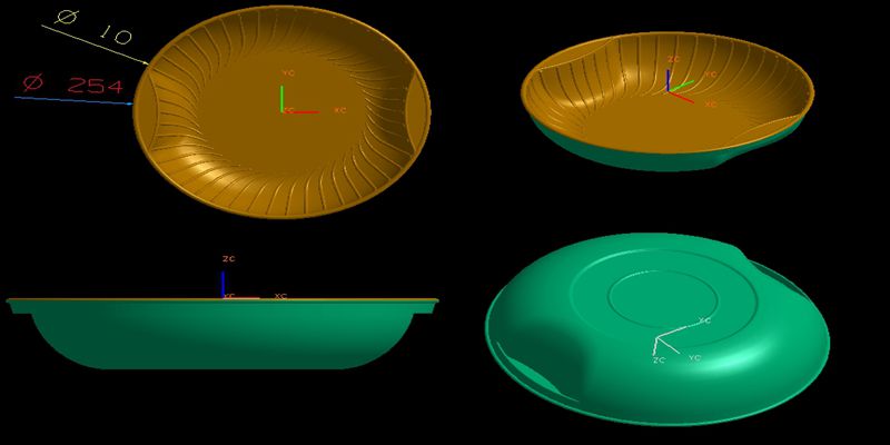 Melamine Compression Mould