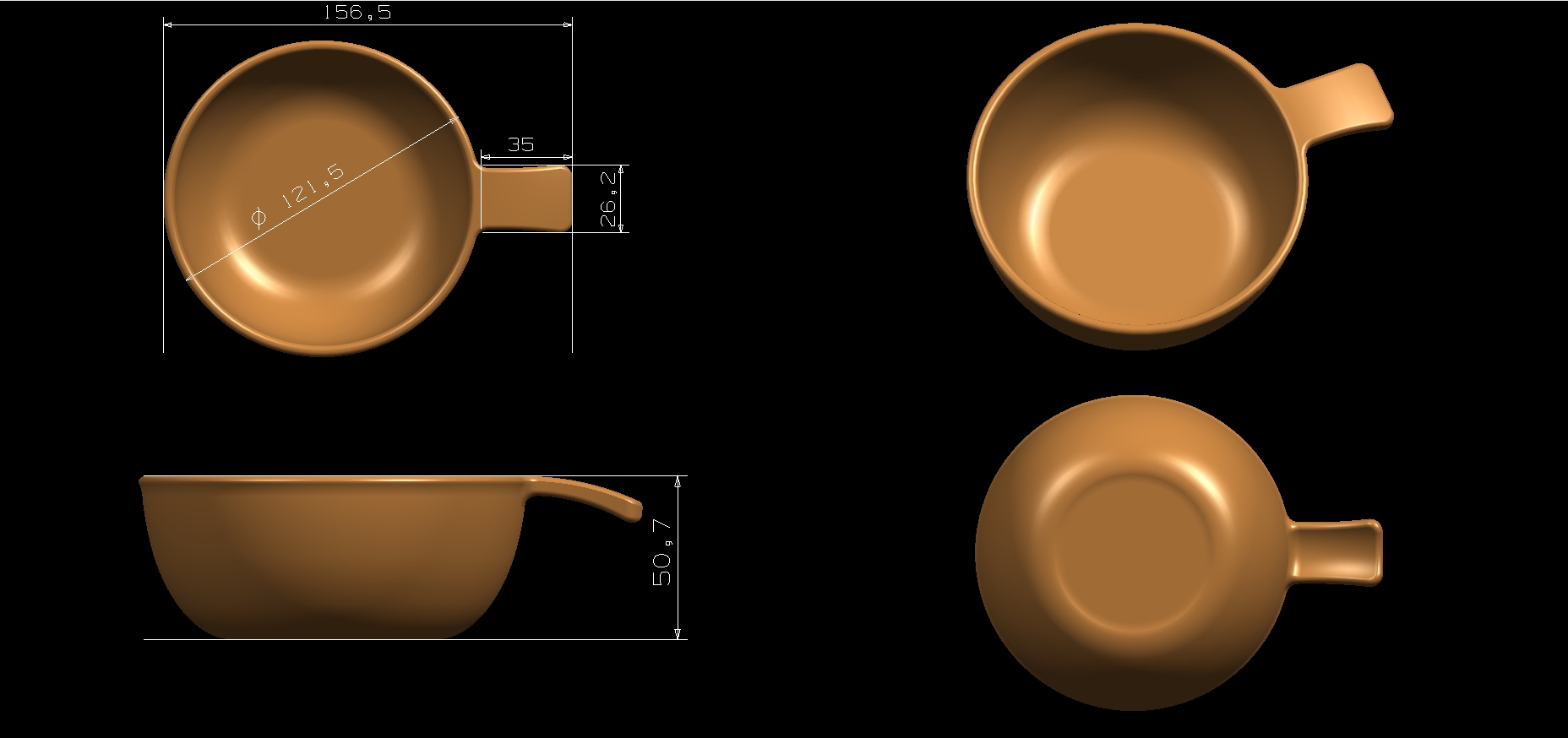 Melamine Compression Mold
