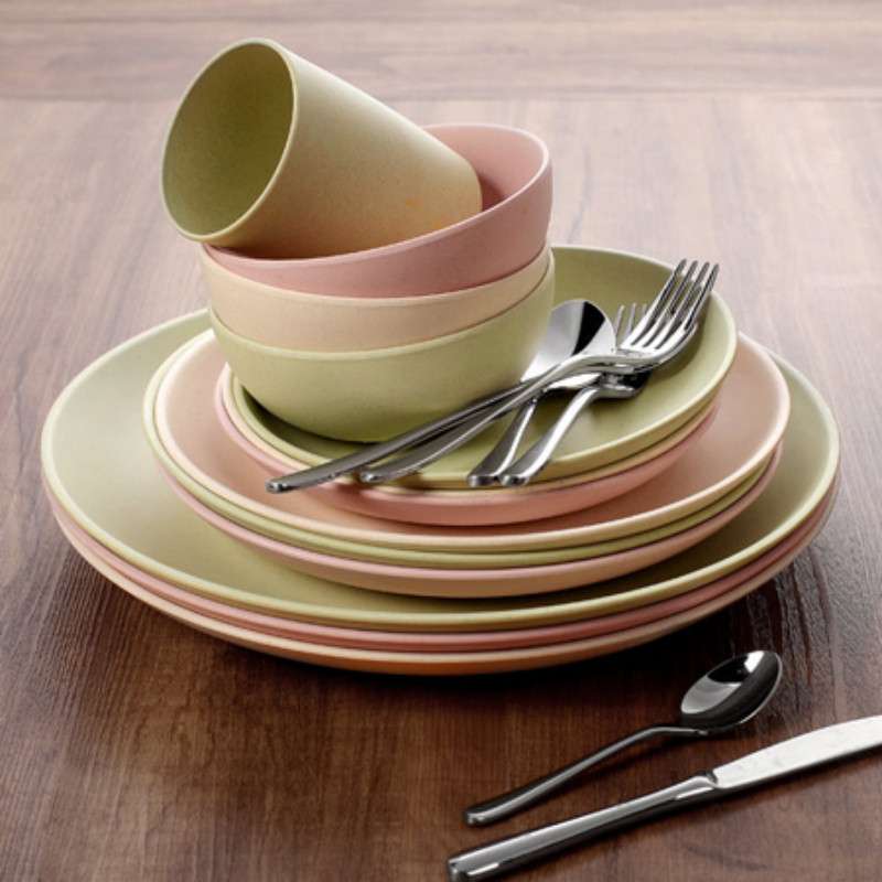 bamboo flour cutlery molds