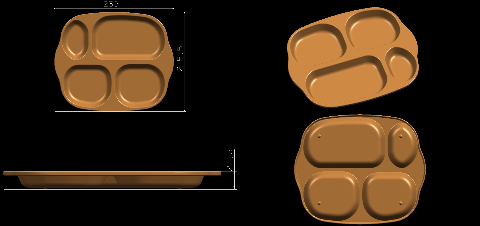 Mat Finish Crockery Mould Mat Finish Crockery Mould