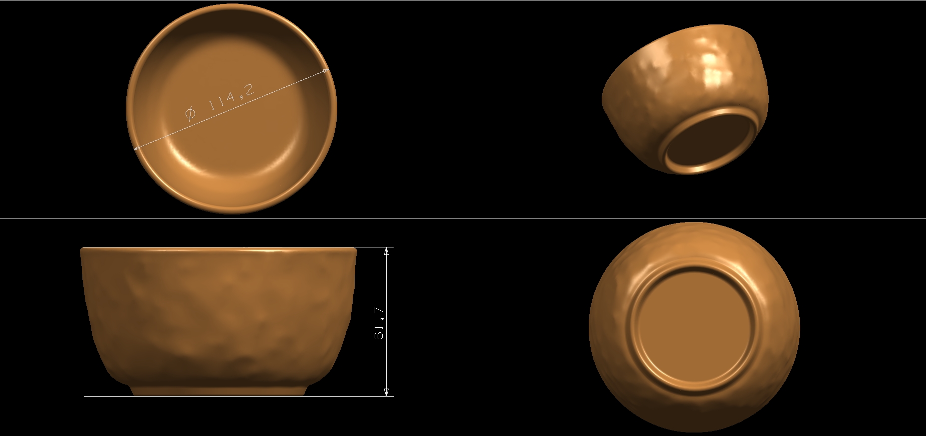 Crockery Eatching Die