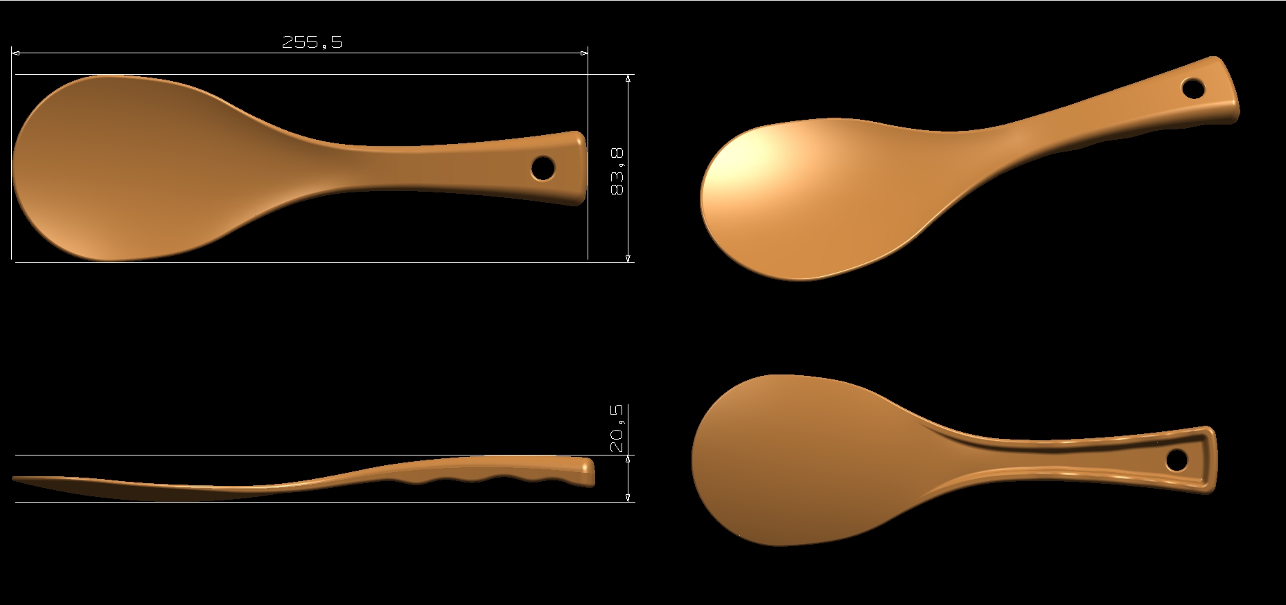 Melamine Spoon Mold Melamine Spoon Mold