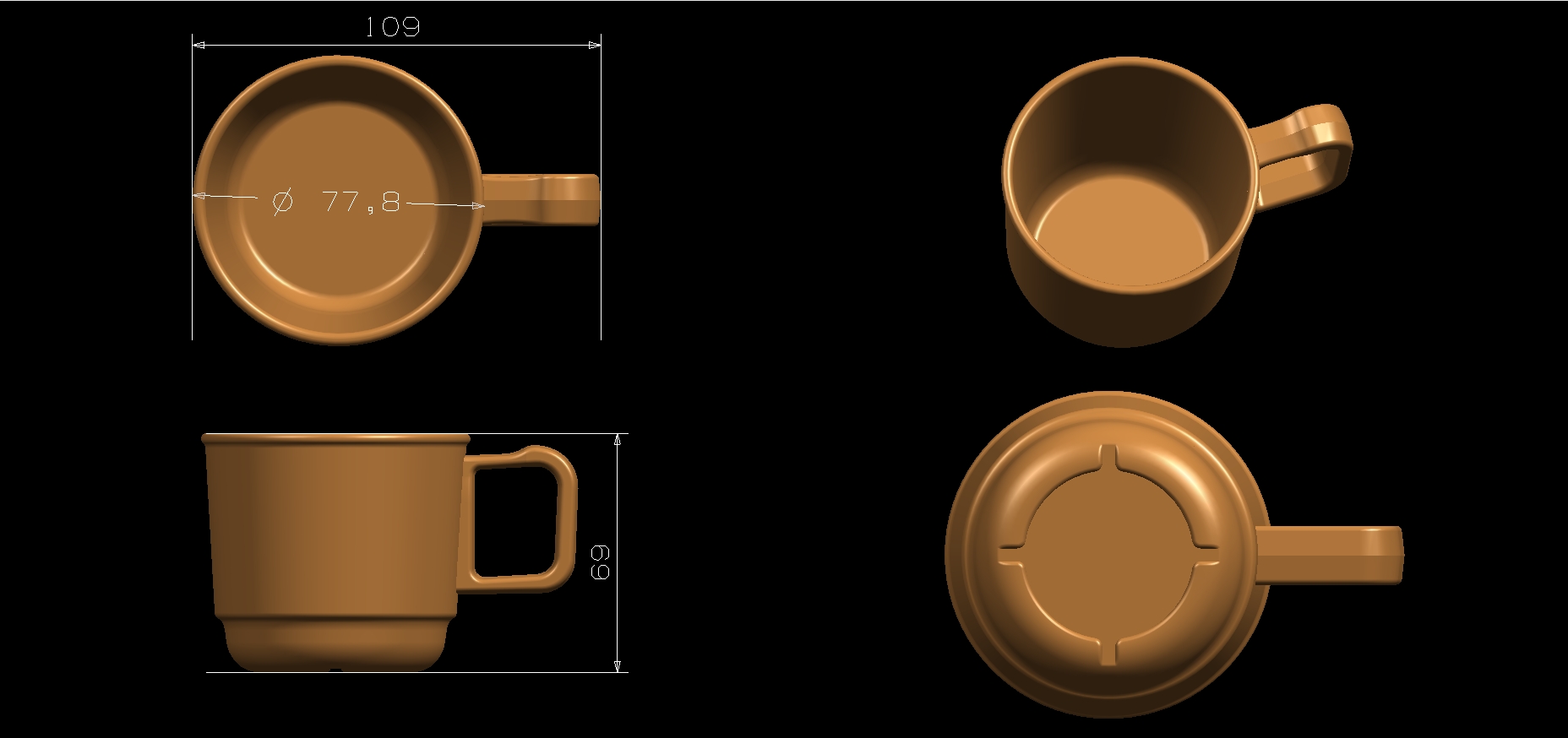 Melamine Mug Mould Melamine Mug Mould