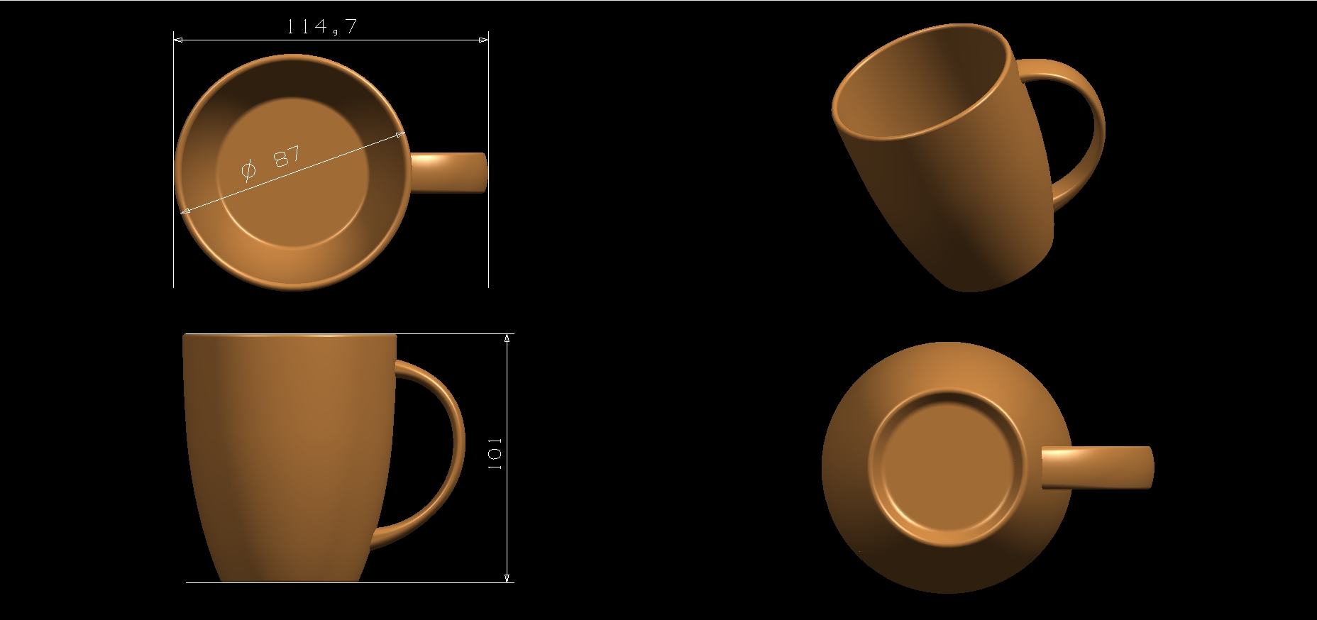 Melamine Mug Die Melamine Mug Die