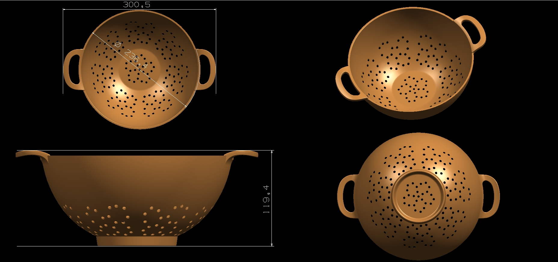 Melamine Dinnerware Die