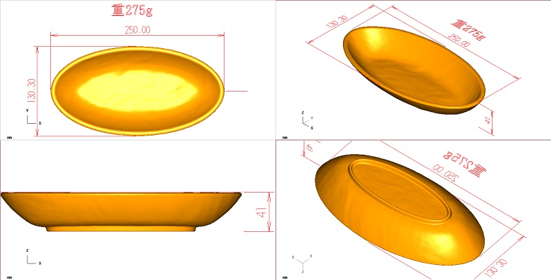 Bamboo Crockery Mold