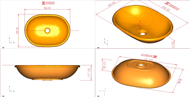 Melamine Wash Basin Mold Maker