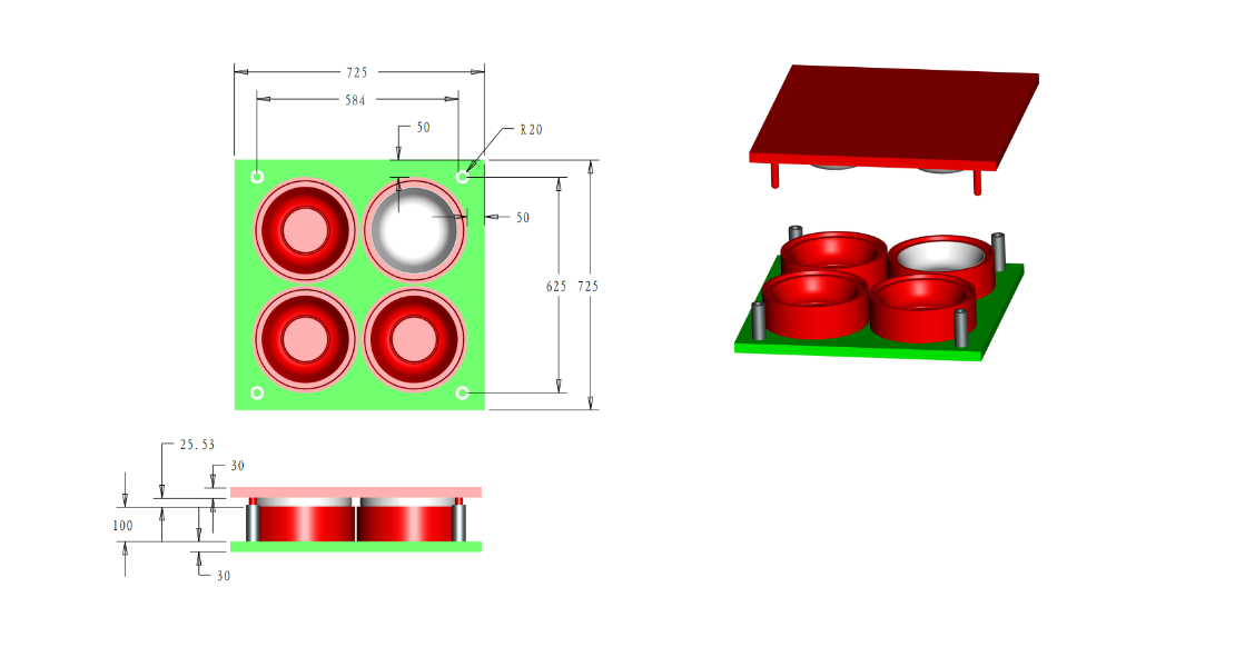 Melamine Bowl Mold Maker