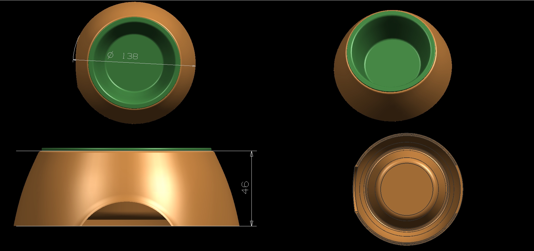 melamine pet bowl mould