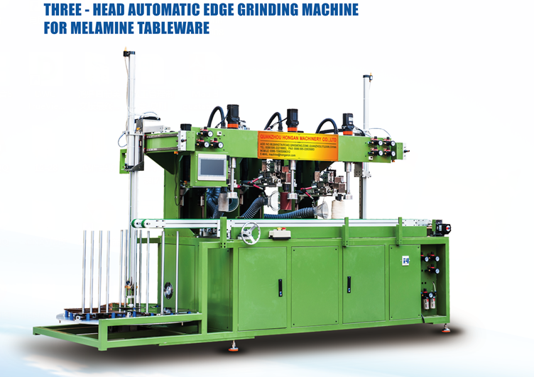 Melamine Crockery Auto Grinding Machine