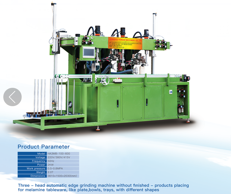 melamine crockery auto polishing machine