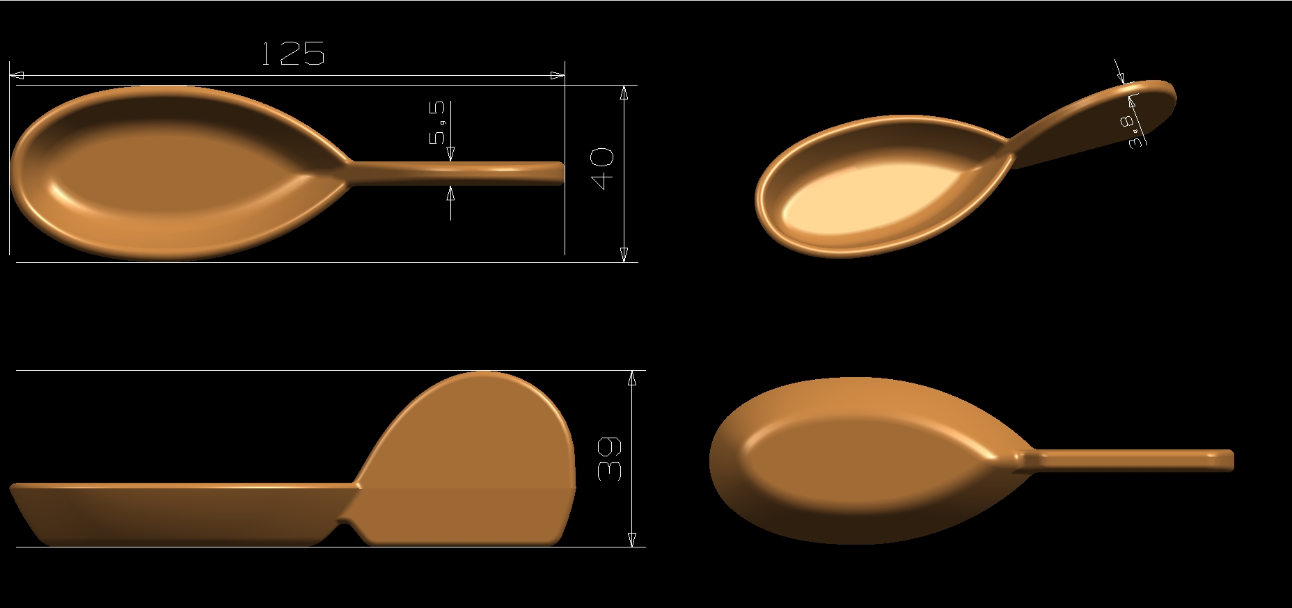 China Melamine Spoon Mold China Melamine Spoon Mold