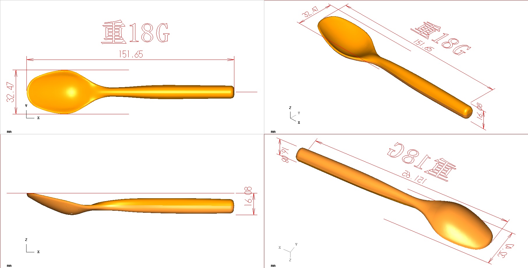 China Melamine Spoon Mold