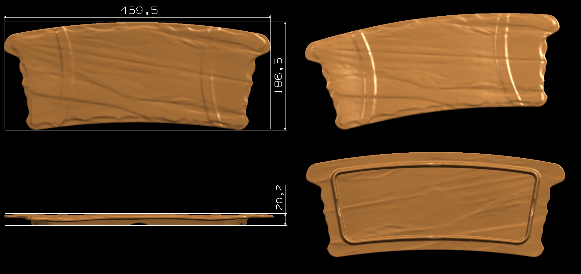 bamboo fiber crockery mould