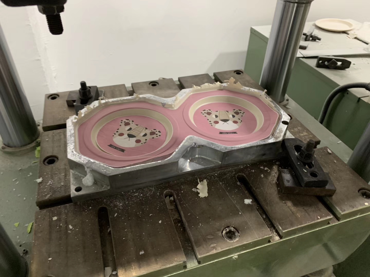 Bamboo Fiber Crockery Molding machine