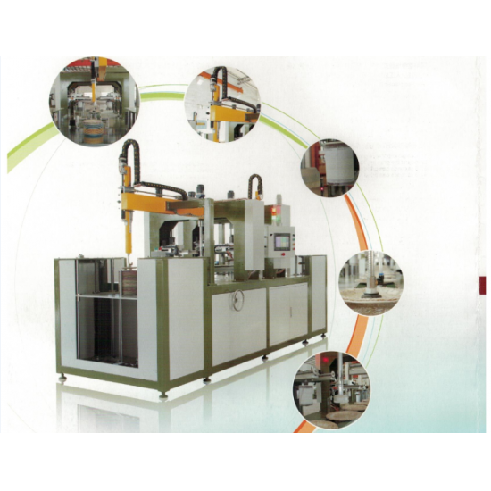 Auto Melamine Dinnerware Polishing Machine