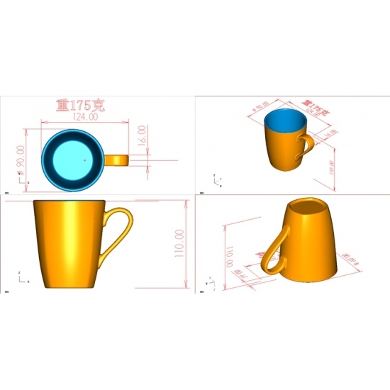 Customized Melamine Mug Mold