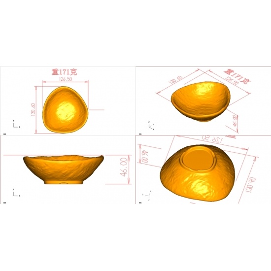 Melamine Bowl Compression Mold