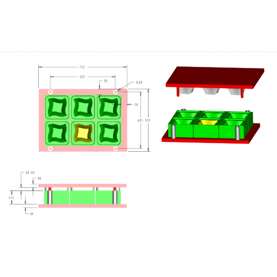 Melamine Tableware Mold