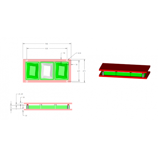Matte Finish Melamine Dinnerware Mold