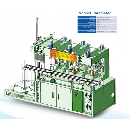 Auto Edge Grinding Machine For Melamine Tableware