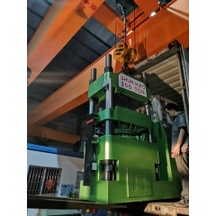 Singal Color Hydraulic Press Melamine Moulding Machine