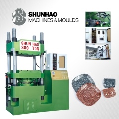 automatic Single color melamine tablewares moulding machine
