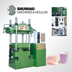 300Ton 2Color Melamine Tableware Compression Machine