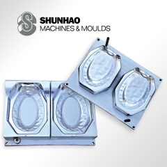 Hard Chrome Melamine Tableware Mould With Matte Finish