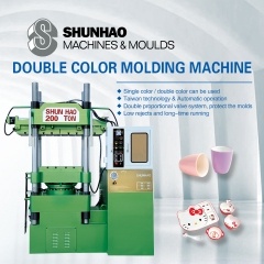 200Tons Double Color Melamine Crockery Automatic Molding Machine